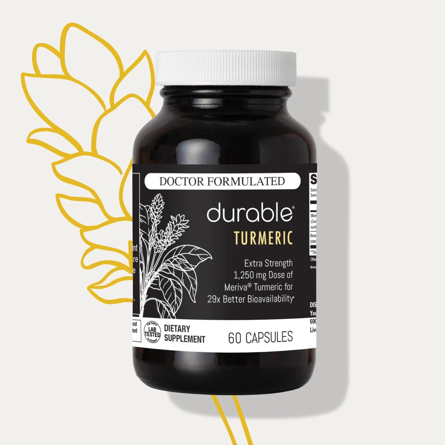 Durable Turmeric (Meriva® Curcumin + Boswellin®)